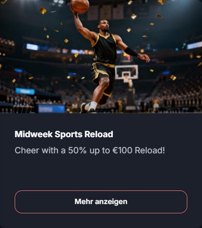 bonus-5 Midweek Sports Reload Basketballer Dunk 50%