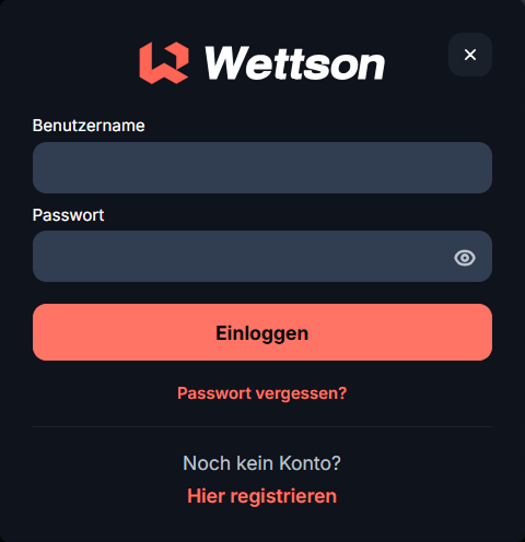 Login Benutzername Passwort Einloggen